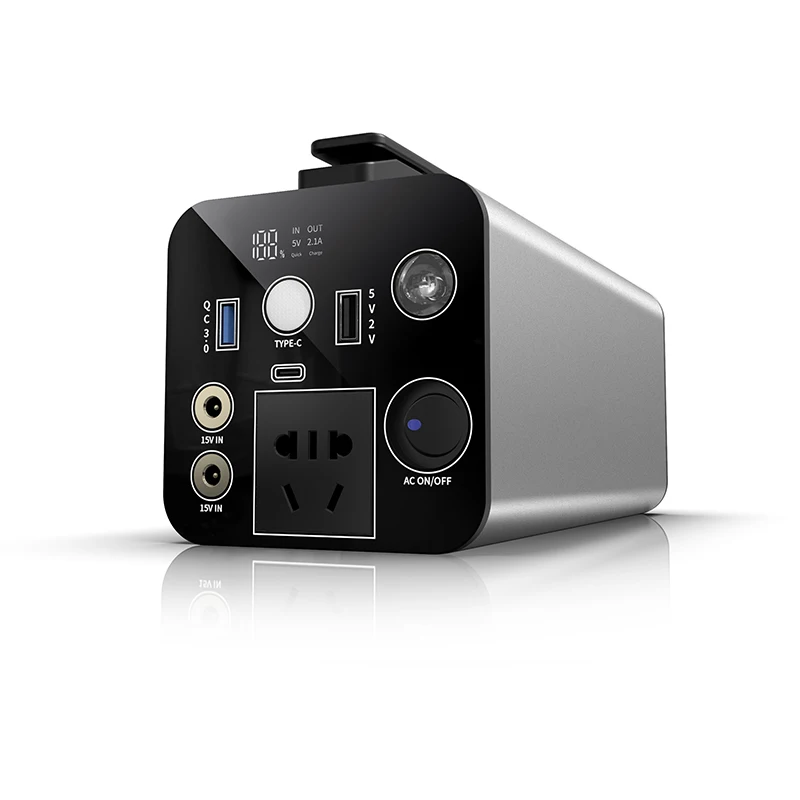2024 Hot Sales 300W Portable Power Bank Ac Dc 60000mah Usb Type-C Power Station Power Packs For Travel Laptop Car Jump