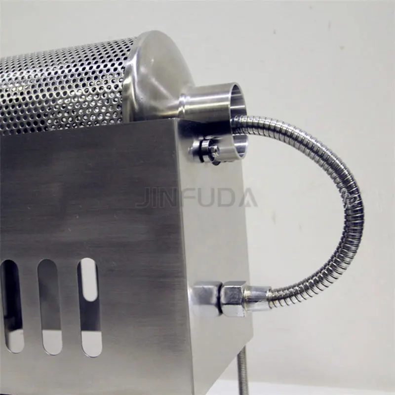 small home use Gas soybean roasting machine/coffee bean roaster machine/mini multifunction cashews nut baking