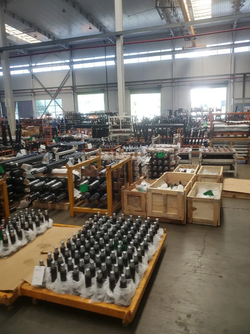 HZPT custom made hydraulic cylinder for industrial vehicle/forklift high quality hydraulic steering cylinder