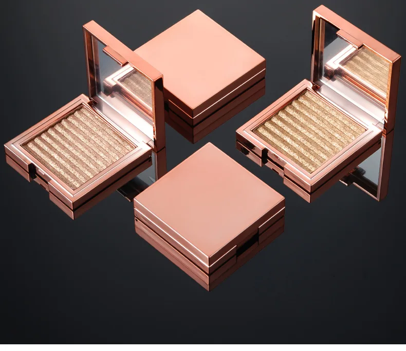 Палитра трехмерных высокоглянцевых хайлайтеров для лица, осветляющие тени для носа, Хайлайтер для макияжа