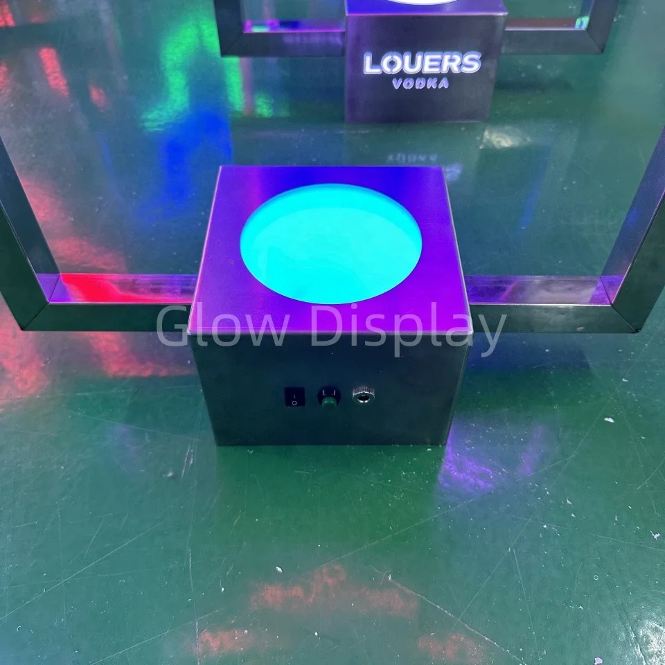 Nightclub Party Bar color changing LED Glorifier Display Bottle presenter Rechargeable GREY GOOSE vodka LED Bottle Presenter