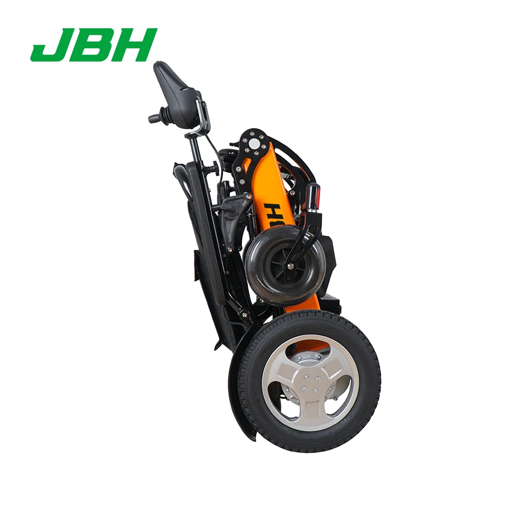 Intelligent electromagnetic brake all terrain heavy electric wheelchair for disabled people