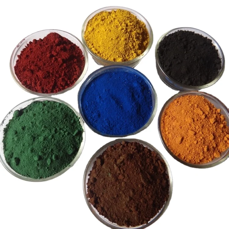 factory sell synthetic pigment iron oxide pigment for wood mulch