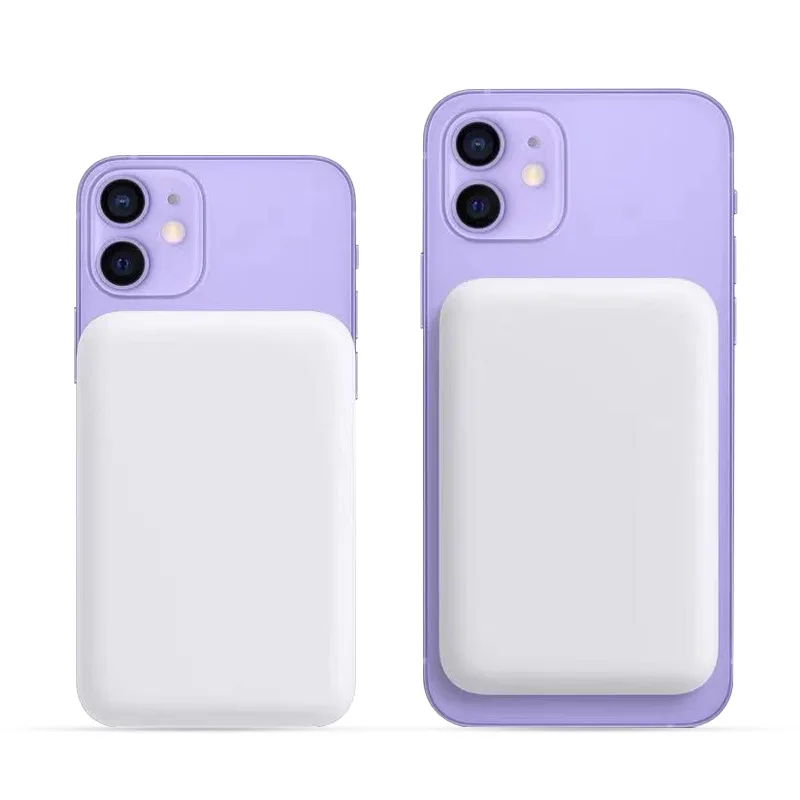 OEM New Designing 5000 mAh 2021 Magnetic Wireless Charging Power Bank Battery Pack for IPhone 12 Iphone13 Series