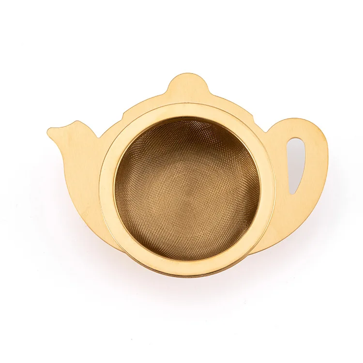 China Supplier Ready To Ship Hot selling Teapot Tea Infusers Filter 18/8 Stainless Steel Loose Leaf Tea Strainers