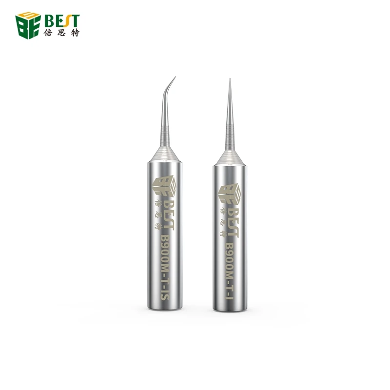 BESTOOL 0.2mm high precision Oxygen free copper lead-free  soldering iron tip B900M-T-IS flying wire replacement welding head