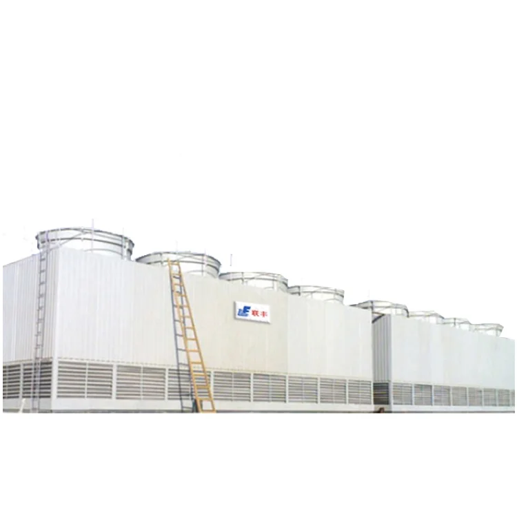 China Industrial High Efficiency Square Counter Flow Medium Temperature Multifan Cold Water Tower With competitive price