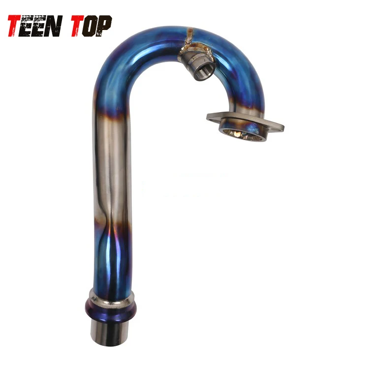 For 2017-2020 KTM Duke 390 RC390 front exhaust header pipe Muffler coupling 90205007000 Titanium exhaust