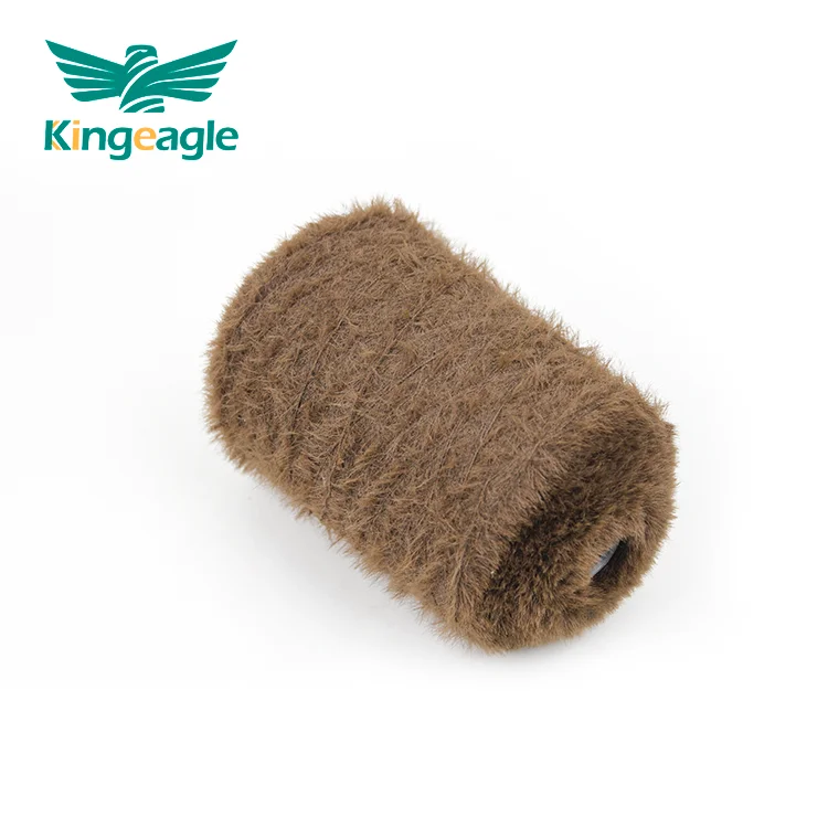 Kingeagle Super Soft Fancy Feather 100% Nylon 2CM Mink Like Yarn