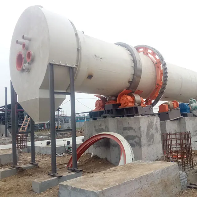 Building Material Equipment Lime Cement Clinker Rotary Kiln 4.0*60m Capacity 2500t/d with High Yield and Low Energy Consumption