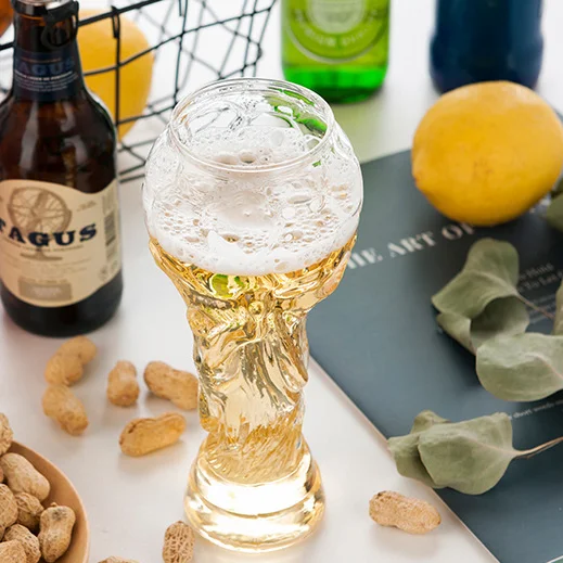amazon top seller product World Cup Beer Glass 470ml cocktail elegant bar cup kit set glass unique