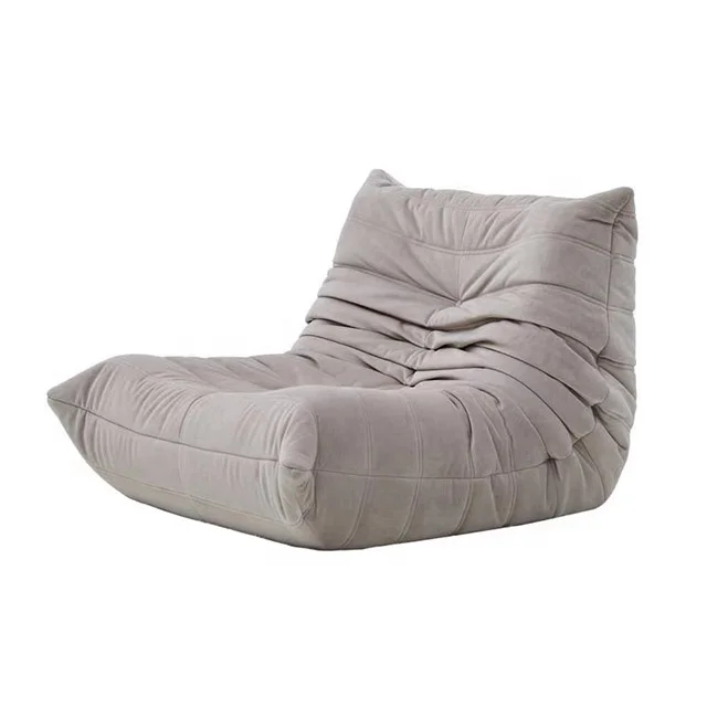  Натуральная кожа скандинавский серый ленивый одиночный сиденье Ligne Roset тканевый чехол полиэстер губка секционный набор бархат того