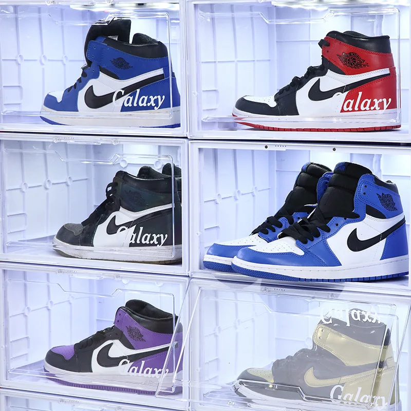 Plexiglass Shoe Acrylic Led Bread Case Shoes Acryl Box Display Led Shoe