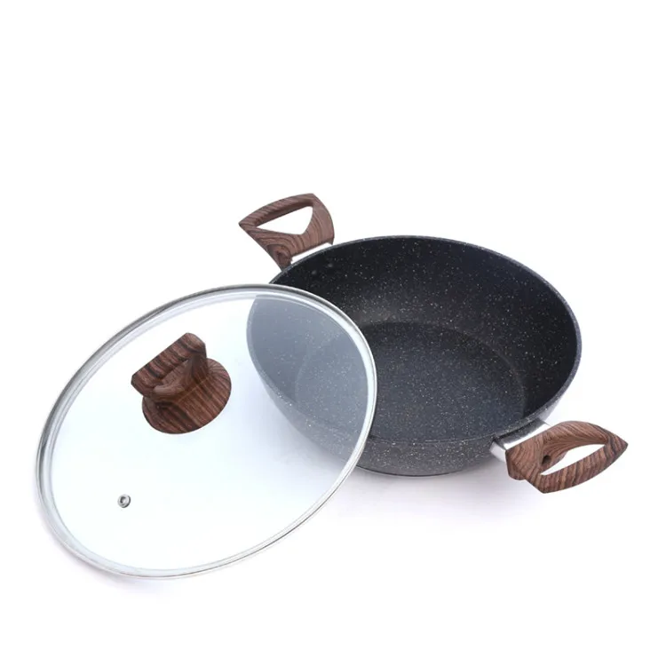 All Stove Available Gas Cooker Induction Cooker Shallow Carsseroles Alu Cast Aluminium Cookware