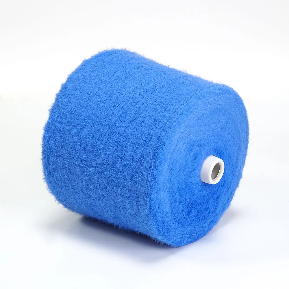 Guaranteed quality proper price 100% Nylon Best sales wool mink fur yarn
