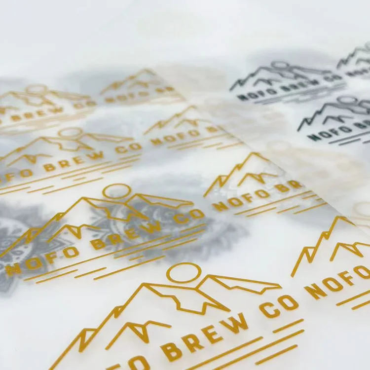 Пользовательский логотип наклейка для одежды переводная Печать Пользовательский логотип теплопередача