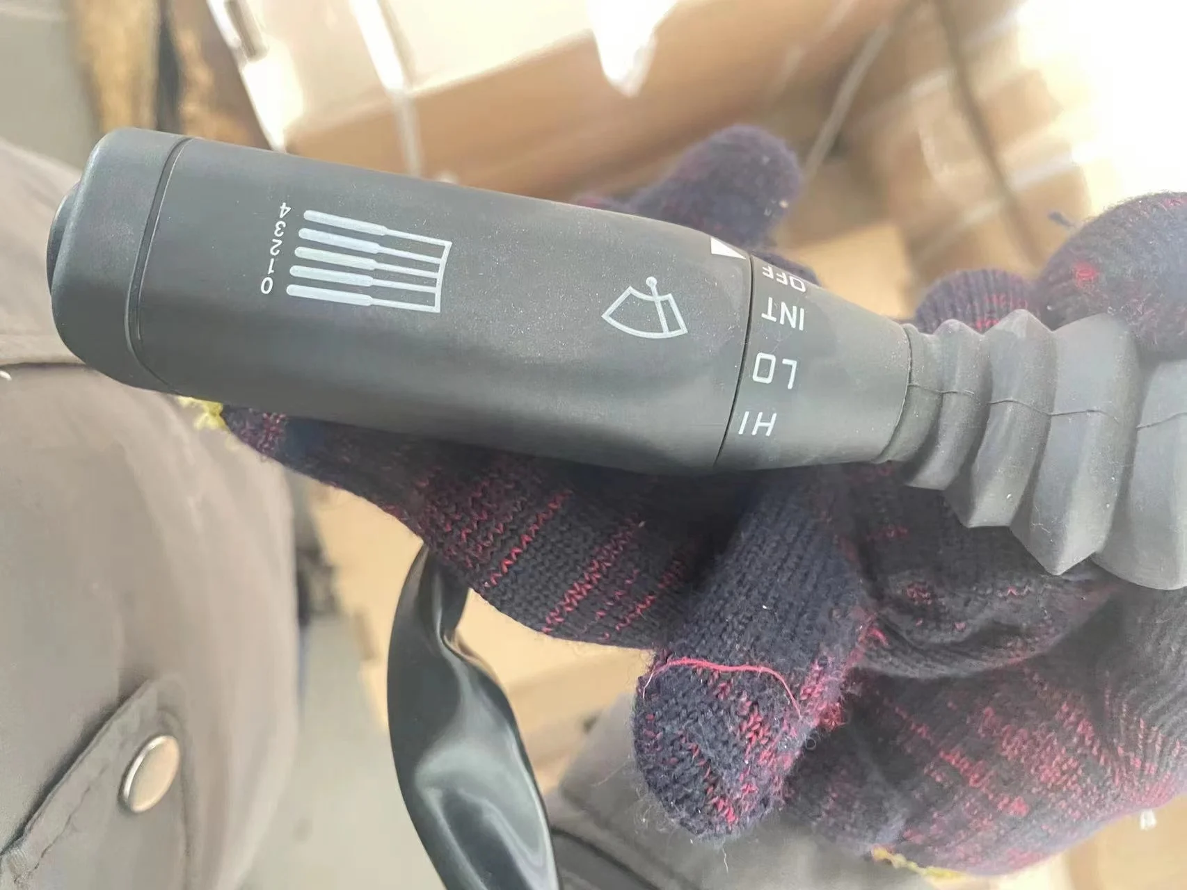 Light switch and wiper switch for bus