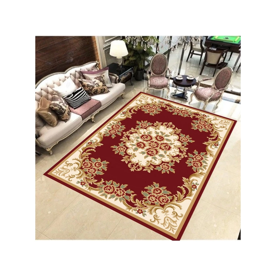 New arrival Round Nordic Concise Style Flat Woven Hand Knitting Rugs Carpets for Living Room