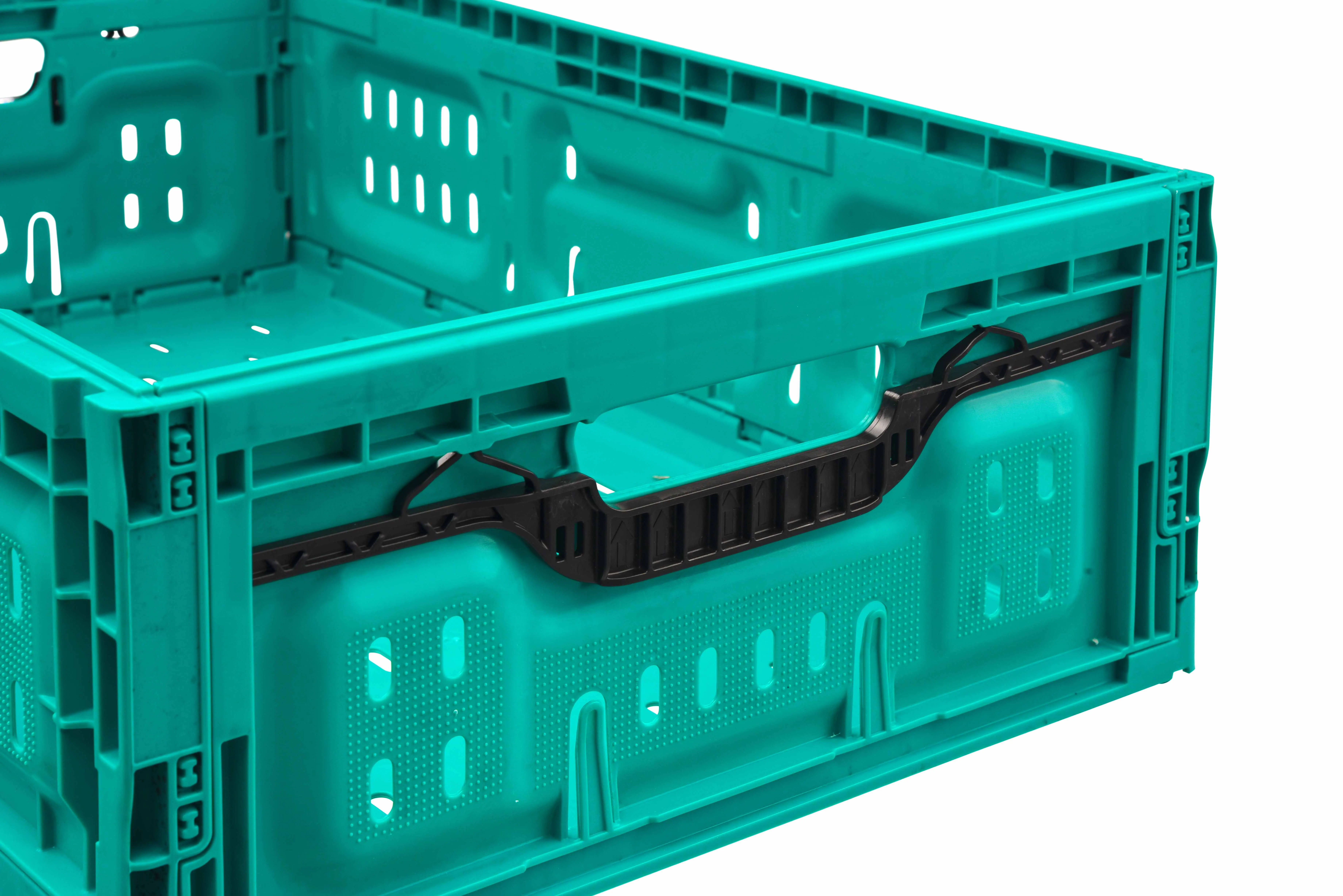 High Quality Cheap Plastic Collapsible Transporting Box Crates Folding Industrial Box