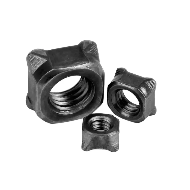 Grade 10 Fastener Manufacturer M6 M8 M10 Carbon Steel Stainless Steel DIN928 Welded Square Nut