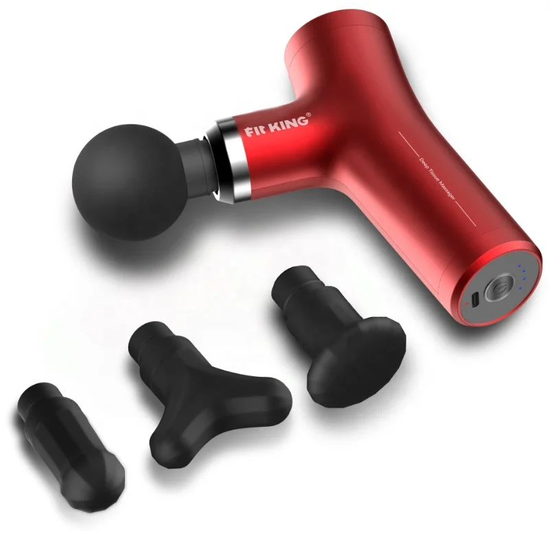 Massage gun dropshipping with lcd screen cordless 2020 massager new model gun touch screen post-workout muscle mini massager gun