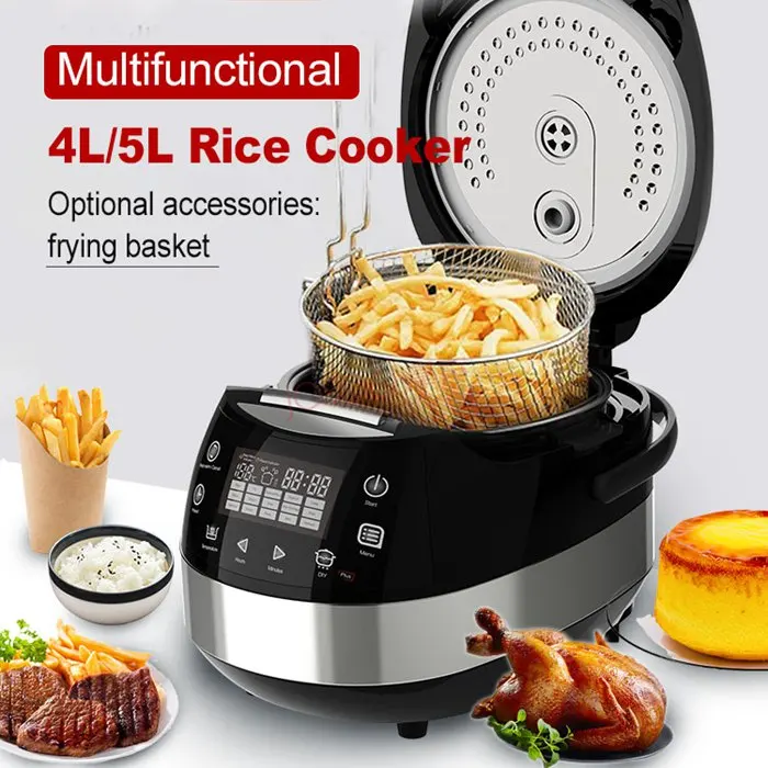 Indonesia Hot Sale Rice Cooker Smart Multifunctional Pot 5L with Low Sugar Function Cooking Healthy Rice Pot