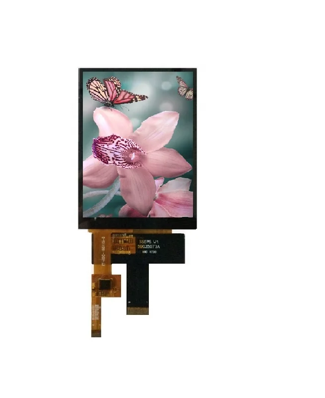 3.5 ips lcd  capacitive touch panel for measure device with resolution of 320*480 MIPI interface high brightness 500NIT