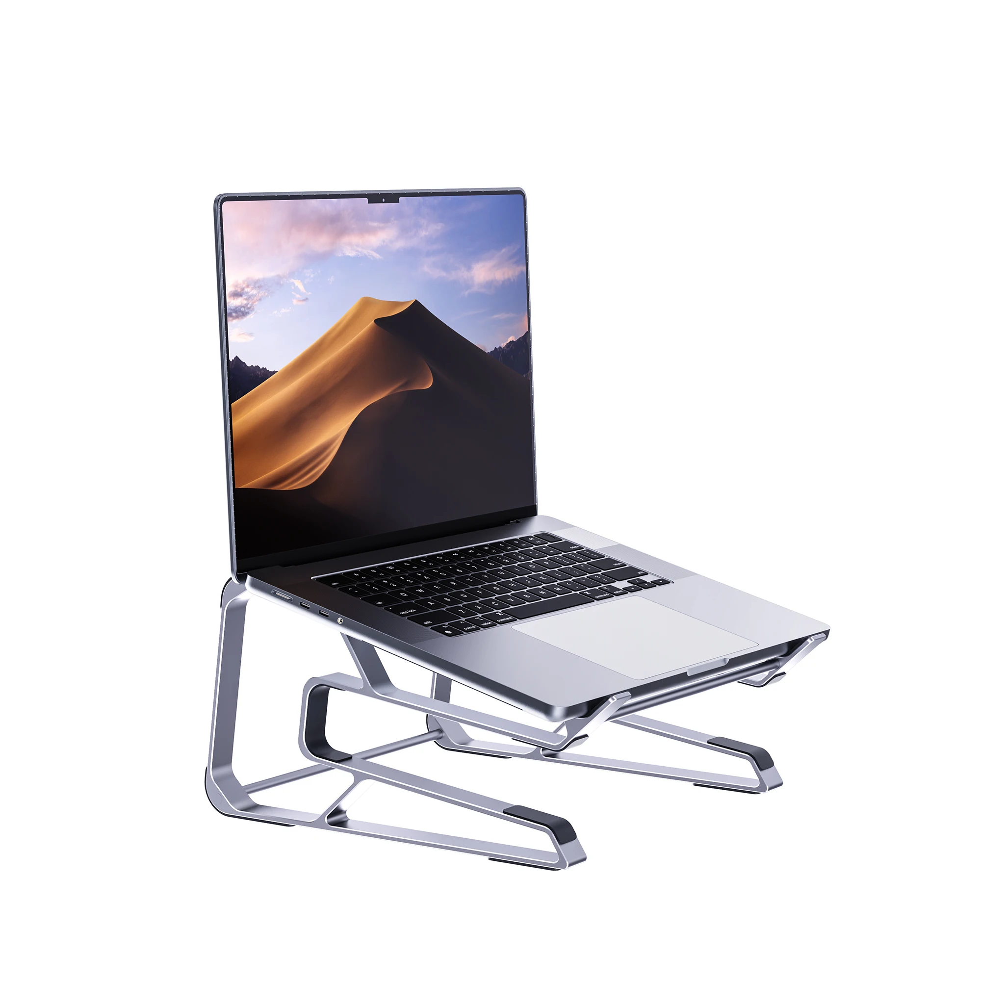 Boneruy P82 Ergonomic aluminum desk notebook holder detachable laptop stand for Apple for MacBook Air Pro for Dell for HP