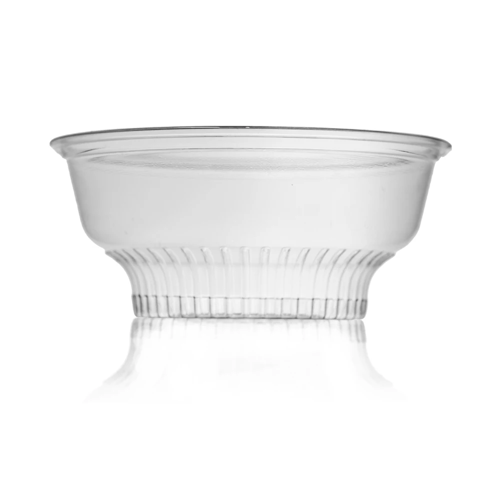 200 ml Clear biodegradable disposable PLA Cups for Ice Cream Dessert expresso coffee Cups Snack Bowl