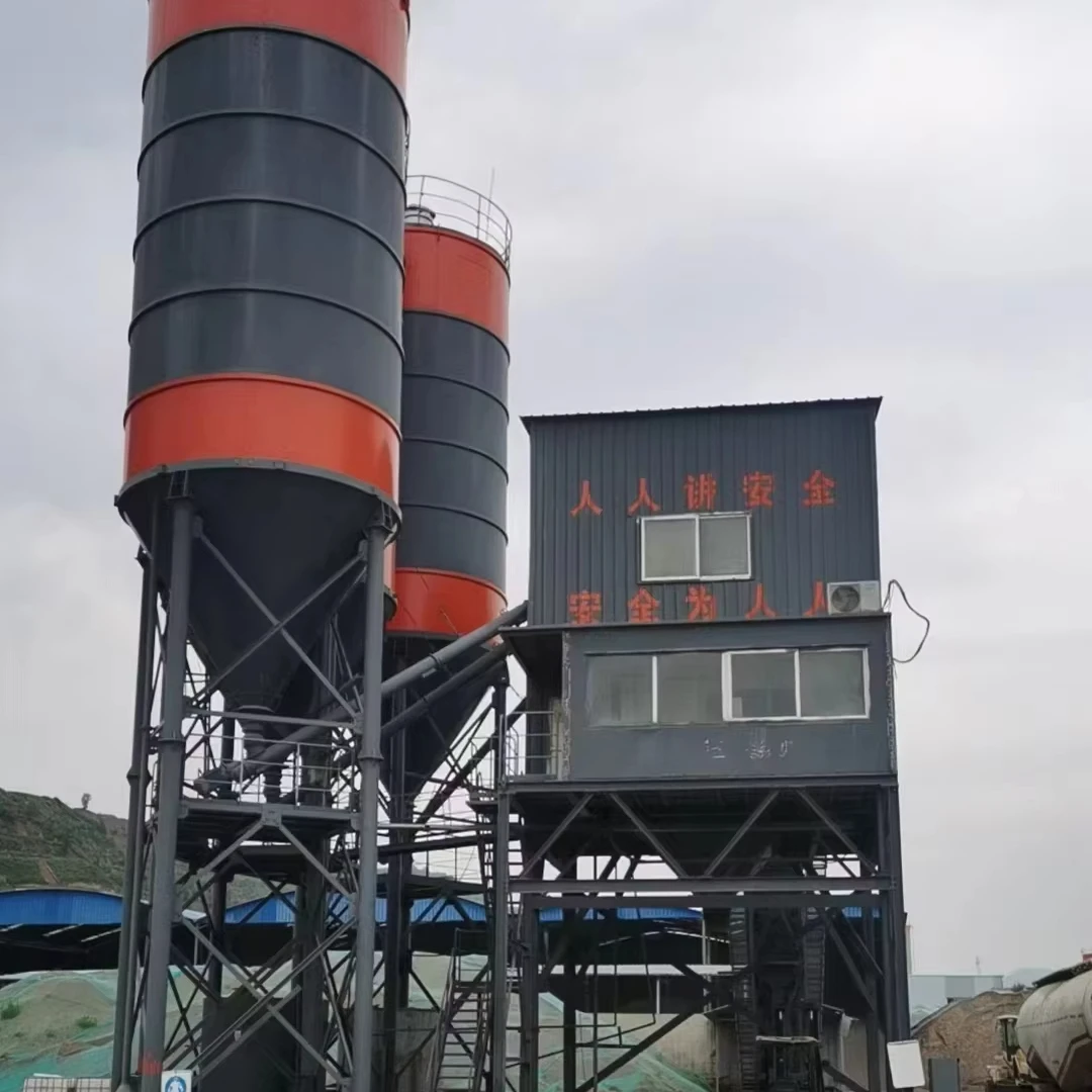 Небольшой передвижной Электрический бетонный завод силосная установка новая б/у строительная промышленность с насосным двигателем