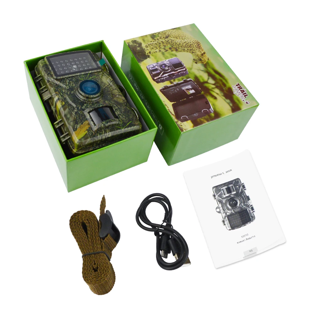 Ловушка для дикой природы CMOS камера скаутинга фото-и видеосъемки лидер продаж маленькая с 8 Мп фокусом зрением датчиком времени хранением