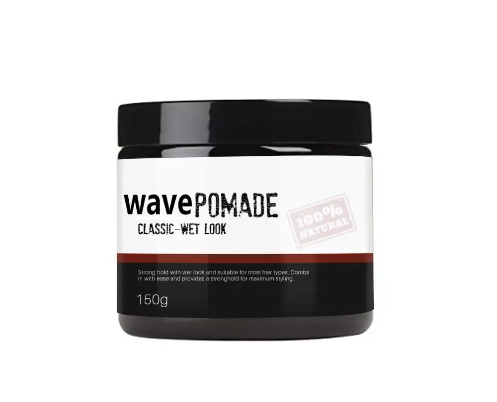 Accepted customized ingredient 360 style waves control pomades for men