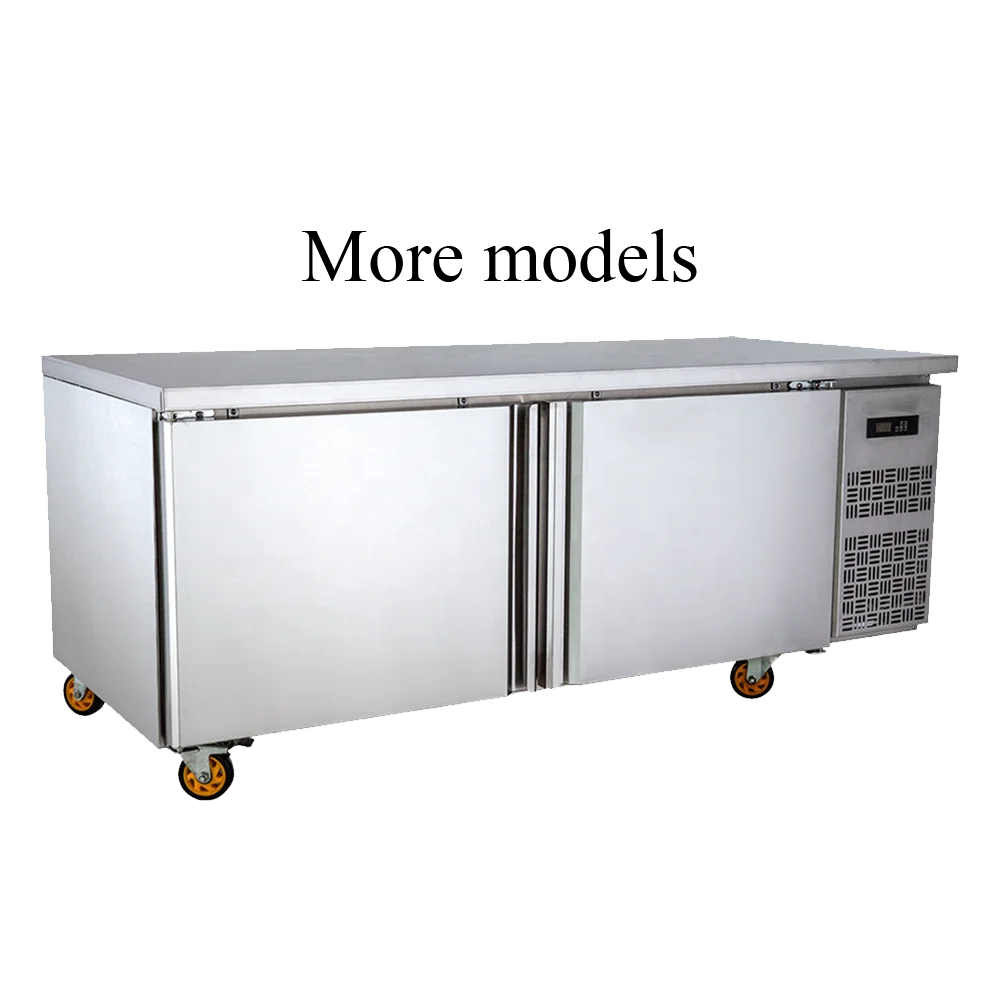 under counter refrigerator workbench Kitchen drawer Product Commercial stainless steel Refrigeration Workbench Fresh Keeping
