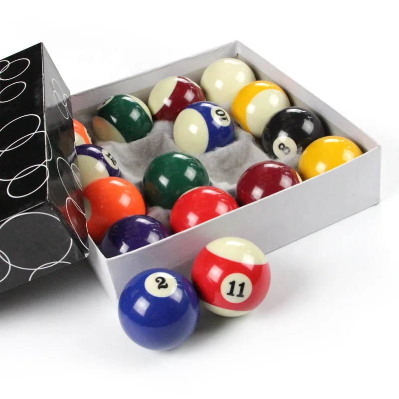 Smaller size Billiard Pool Table numbers Ball set 16x 49mm