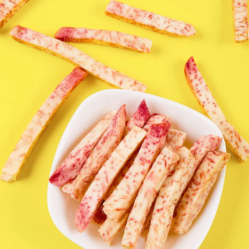 Вкусные пищевые сушеные чипсы Таро премиум класса хрустящие фабричные Хрустящие по низкой цене