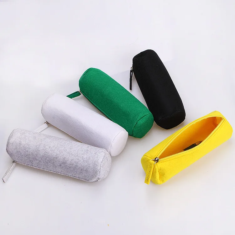 Wholesale Colorful Polyester Custom Logo Kids Colored Pencil Box For Girls School