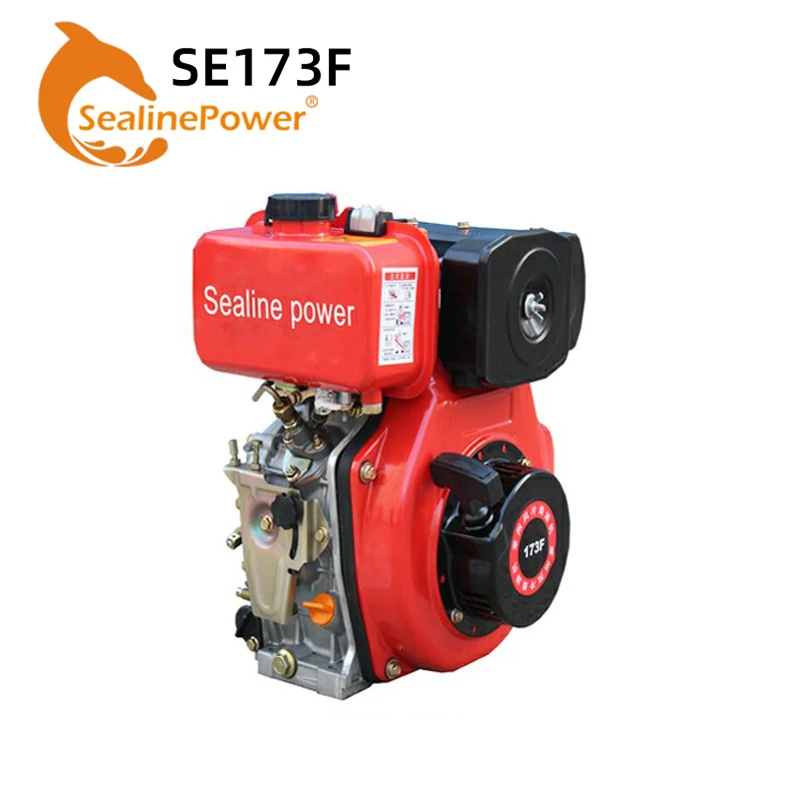 SE173F Factory Direct Price 5HP 2.5L Single Cylinder Air-cooled Welding Machine Diesel Engine Sale
