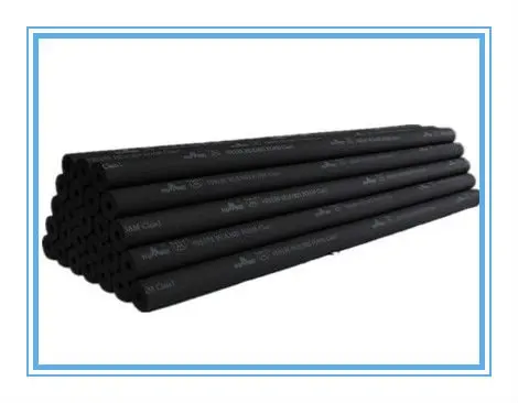 Factory direct deal foam rubber tube pipe insulation chilled water pipe insulation material FOR VIETNAM