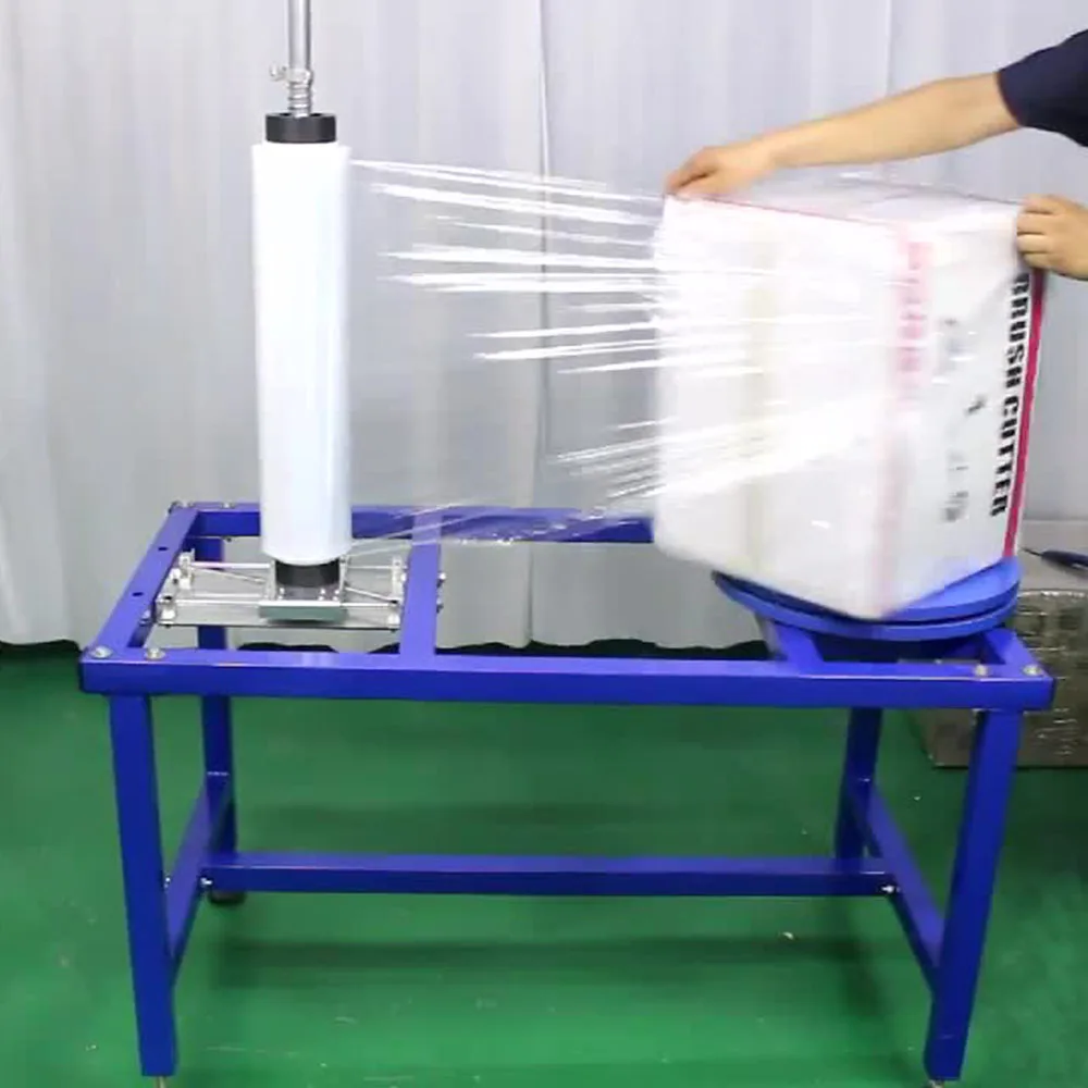 high efficiency Stretch film Wrapping Machine Pallet Wrapping Wrapper Manual Stretch Wrap Machine