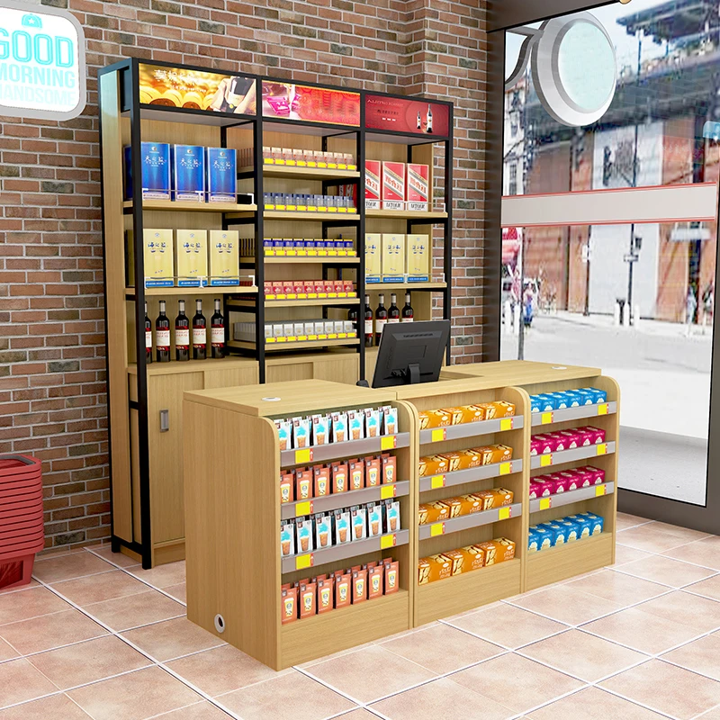 Shop cash counter table register for retail store