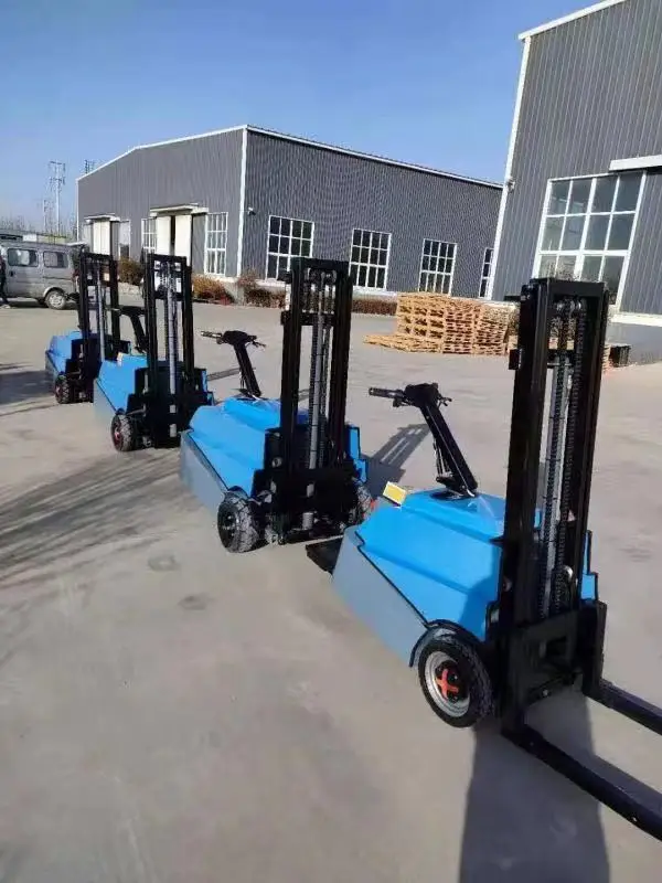 Новый 1.2ton 1200 кг повышенной проходимости противовесом электрический штабелер Электрический лифт Подъемник 2021