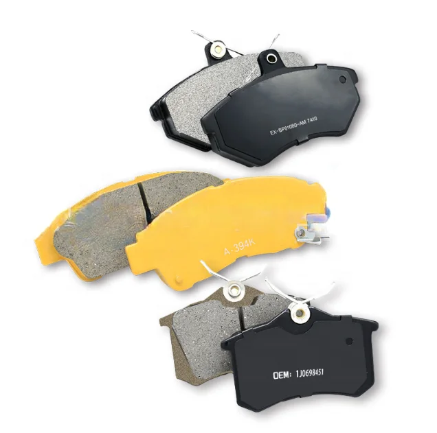 Performance China Auto Spare Parts OEM Manufacturers For Honda for Toyota for BMW semi metal/ceramic brake pads