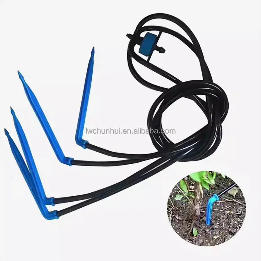 High quality drip arrow 4 outlet arrow dripper for drip irrigation system Blueberry growing