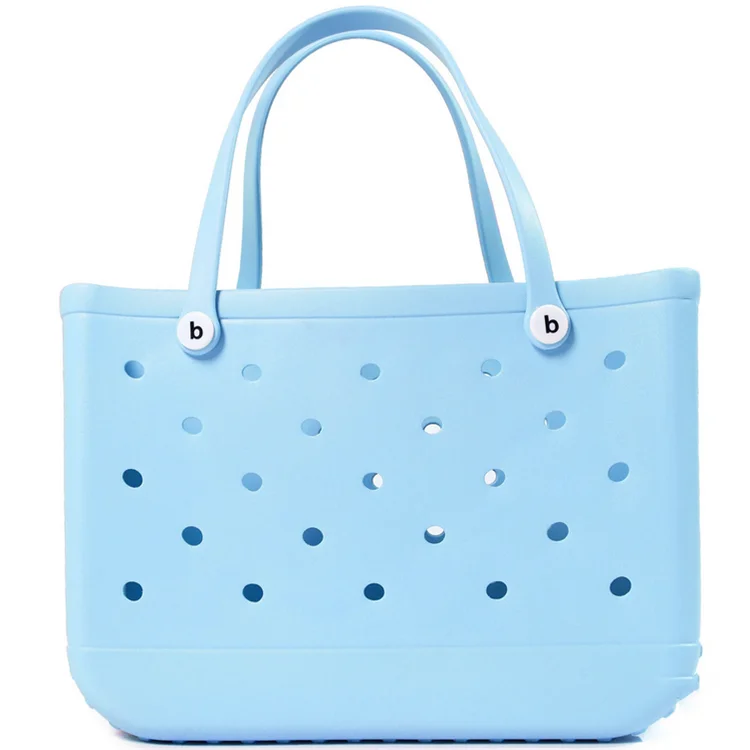 Outdoor Fashion Camping Tote Simply Southern Eva Silicone Beach Bogg Bag Large For Pack  More Items