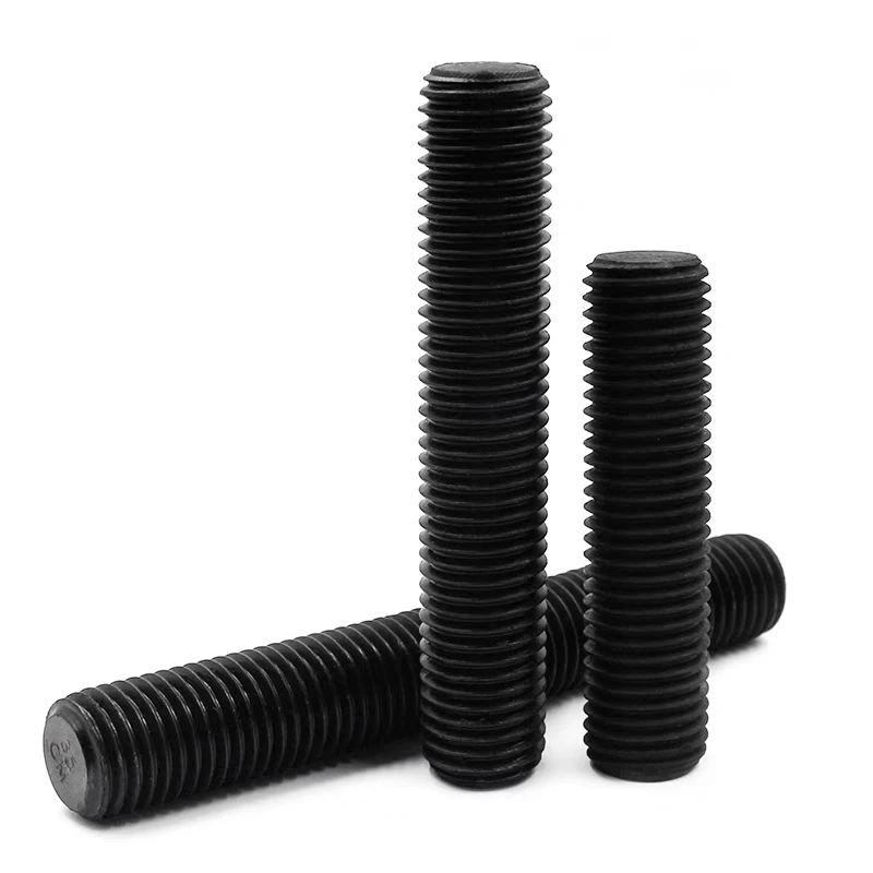 M18 m20 m24 m25 m36 m40 Asme sa193 grade b7 b8 stainless steel stud bolts double threaded bar