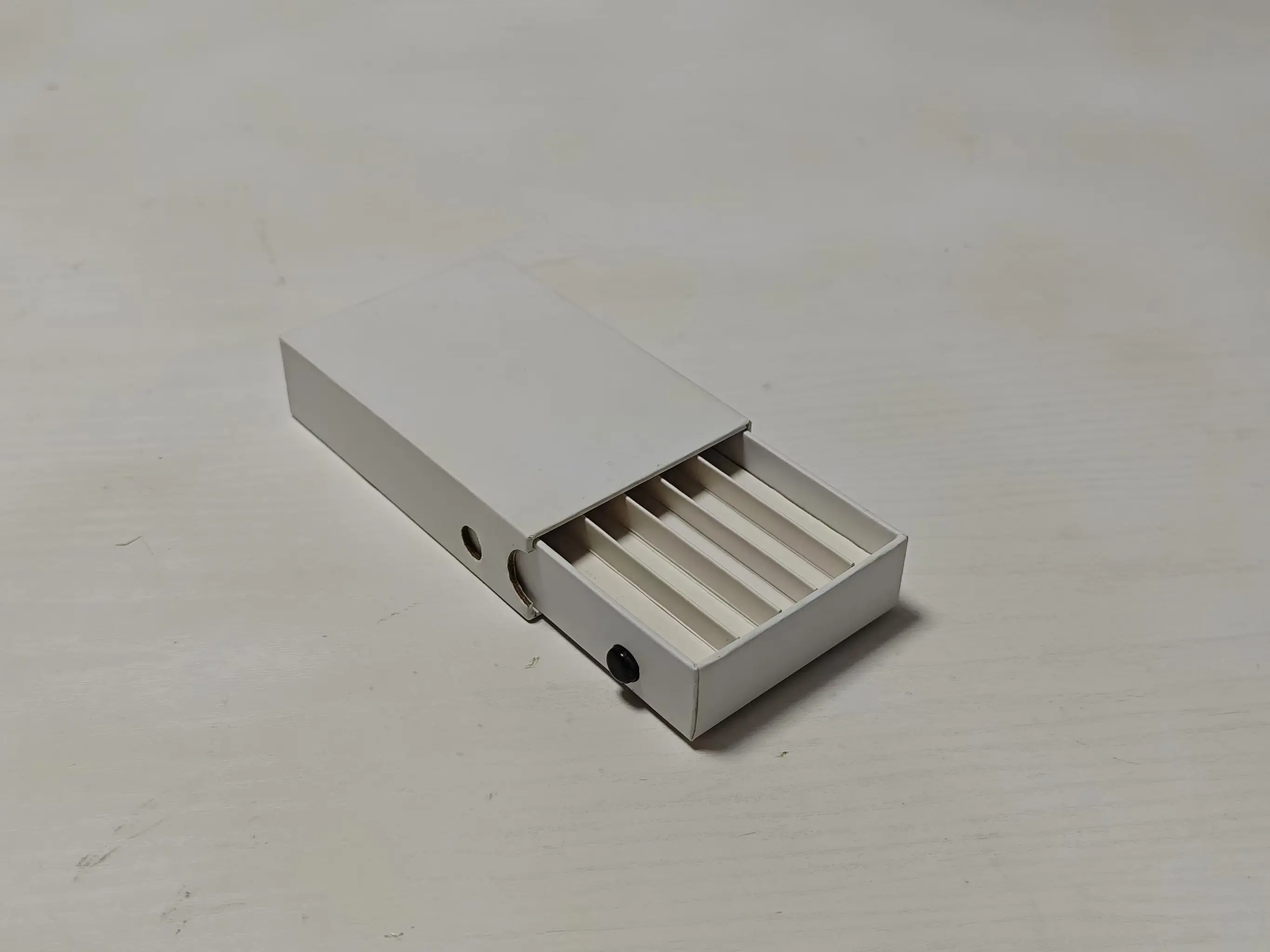 Custom Printed Clamshell Childproof Cardboard Paper Pre Roll Sliding Rectangle Rigid Cartridge CR Packaging box with Dividers