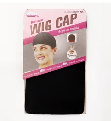 Spot wholesale European and American wig head cover single-pass mesh (pair) foreign trade nylon stockings hair net wig hair