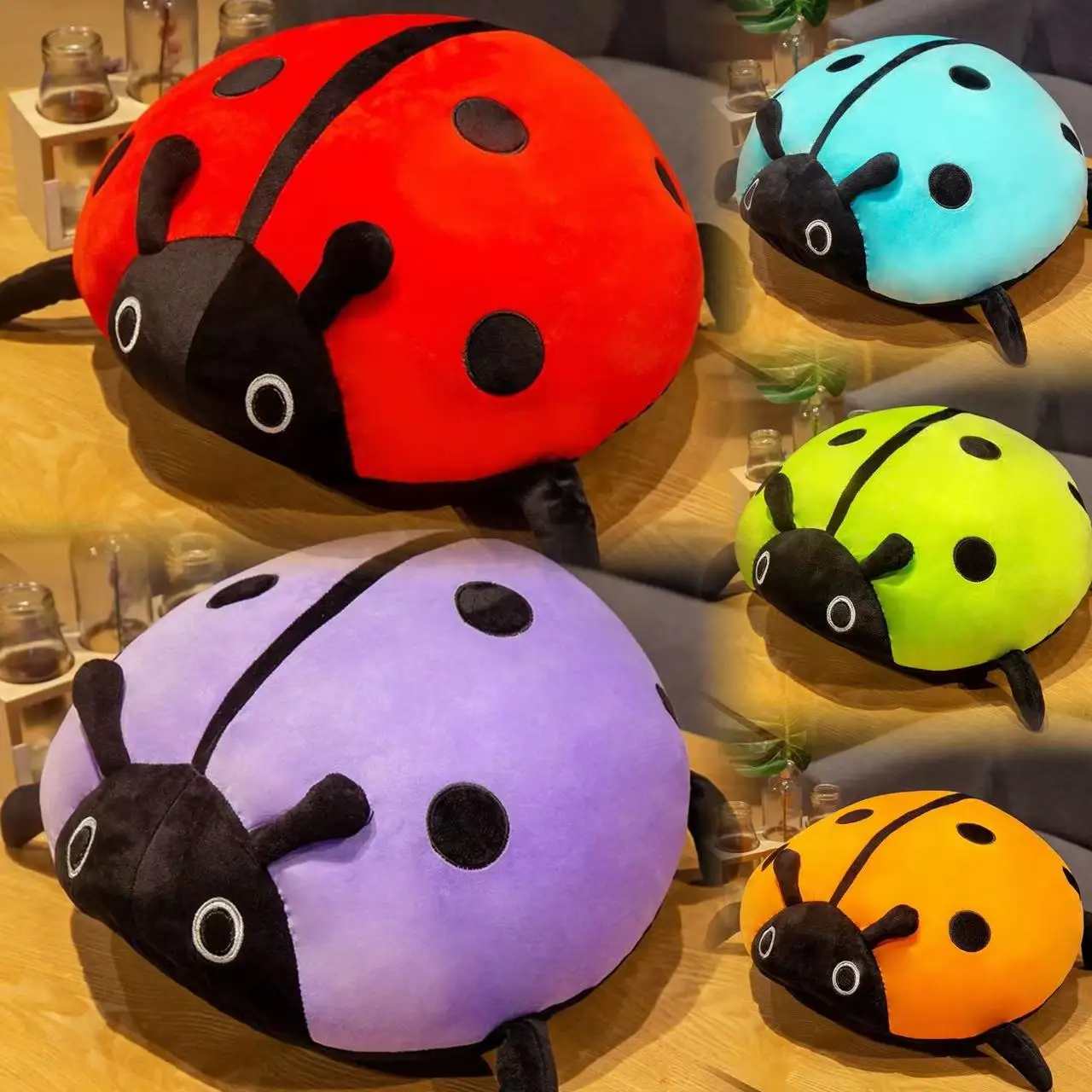 Wholesale of long pillows, cartoon plush toy dolls, girls embracing sleep dolls, birthday gifts, long plush toys in factories