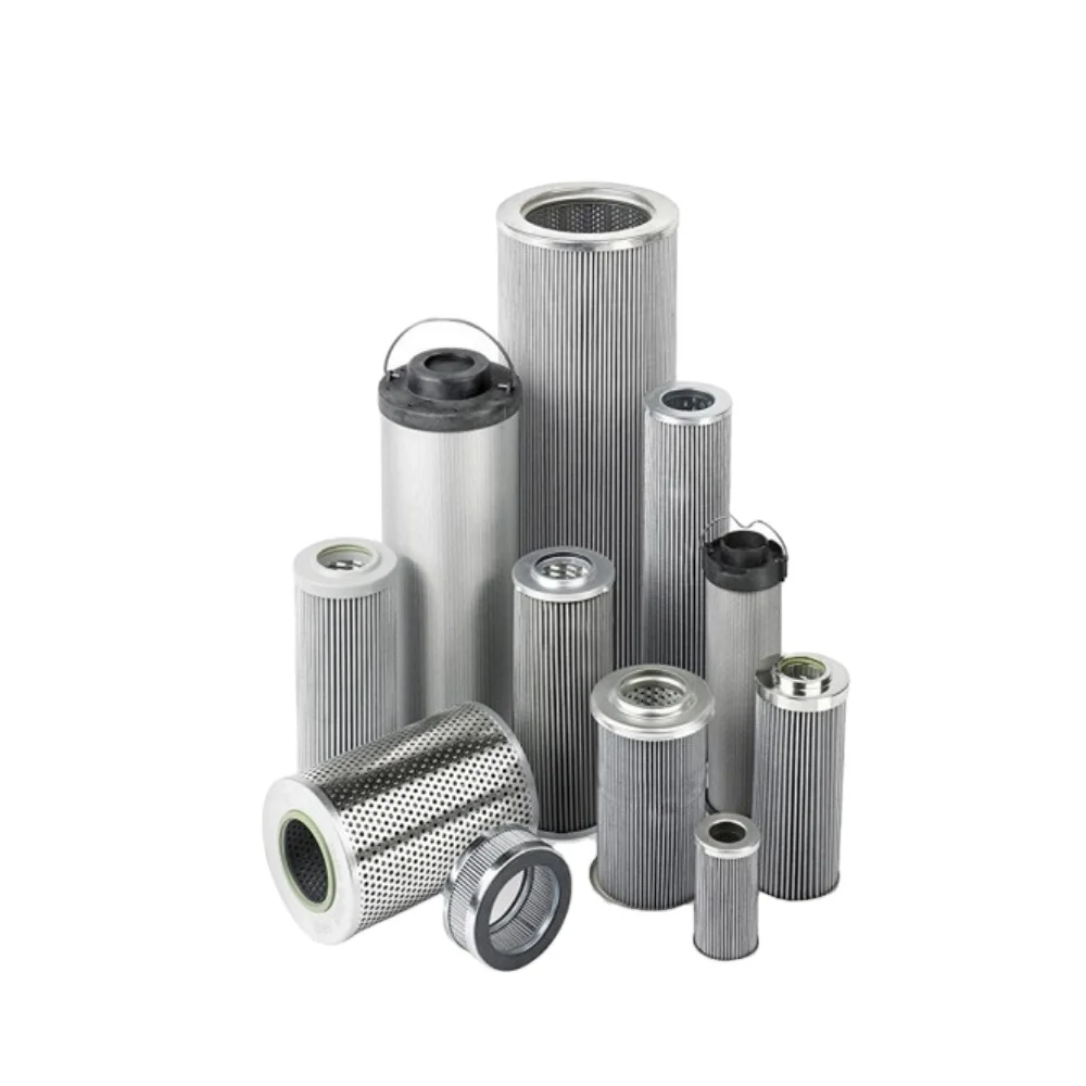 KRD Oil filtration system Imported glass fiber hydraulic filter Cartridge high pressure stainless steel hydraulic Filter