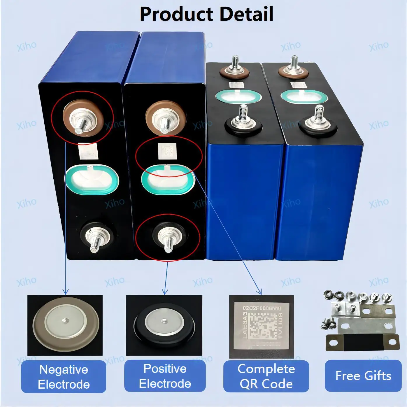 Catl 3.7V 114Ah Ncm 811 Battery 3.7V Rechargeable Prismatic Cell Nmc 114Ah Battery Lithium Ion Batteries